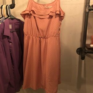 Lauren Conrad pink dress